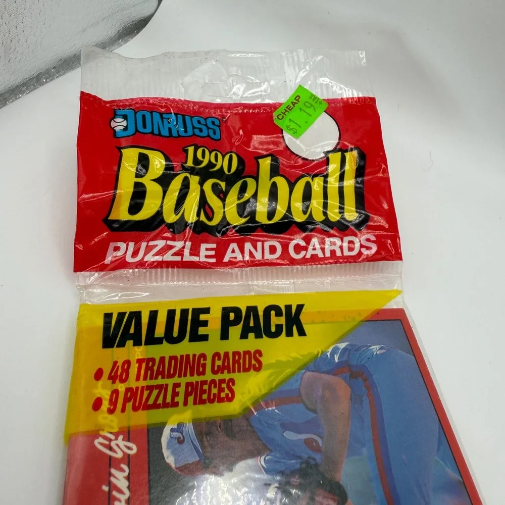 1990 Donruss Baseball Value Pack Factory Sealed 48 Cards